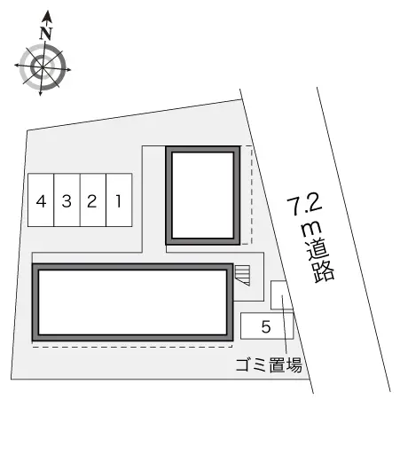 ★手数料０円★西東京市保谷町６丁目 月極駐車場